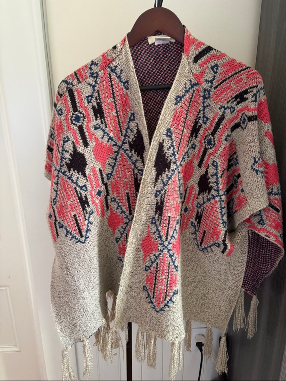 Bay Sky Southwestern Knit “Poncho”